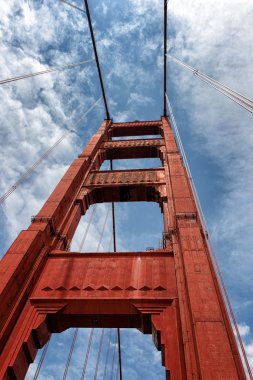 Golden Gate Köprüsü San Francisco, Ca kulede