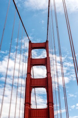 Golden Gate Köprüsü San Francisco, Ca kulede