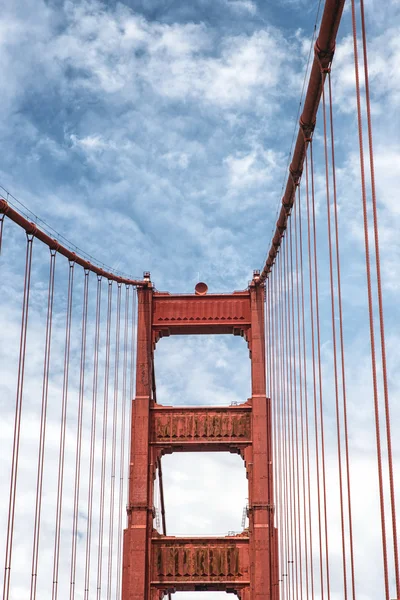 Torre Golden Gate Bridge São Francisco — Fotografia de Stock