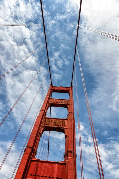 Torre Golden Gate Bridge São Francisco — Fotografia de Stock