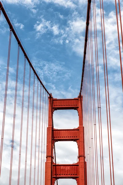 Wieża Mostu Golden Gate San Francisco — Zdjęcie stockowe