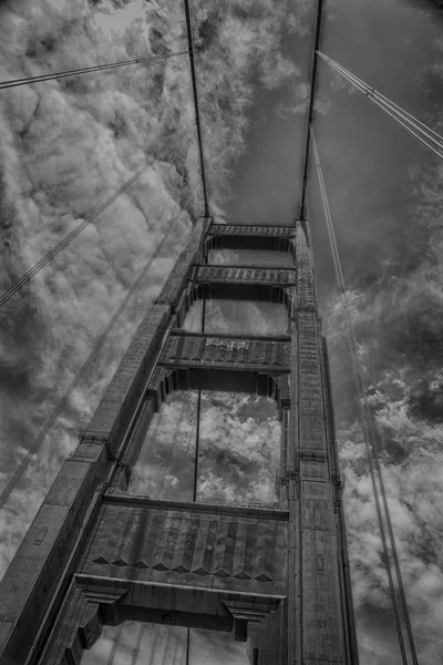 Golden Gate Bridge Tower San Francisco — Stockfoto