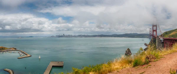 Panorama São Francisco Visto Vista Point — Fotografia de Stock