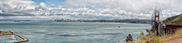 Panorama São Francisco Visto Vista Point — Fotografia de Stock