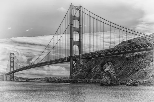 Golden Gate Bridge Сан Франциско Прекрасний День — стокове фото