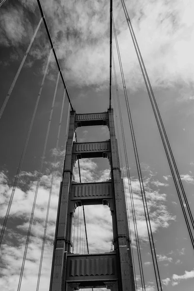 Věž Golden Gate Bridge San Franciscu — Stock fotografie