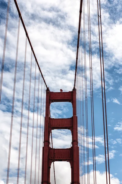 Wieża Mostu Golden Gate San Francisco — Zdjęcie stockowe