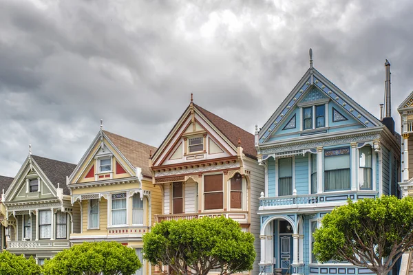 Dama Pintada, Alamo Square Park, San Francisco — Foto de Stock