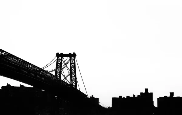 曼哈顿大桥矢量 — 图库照片