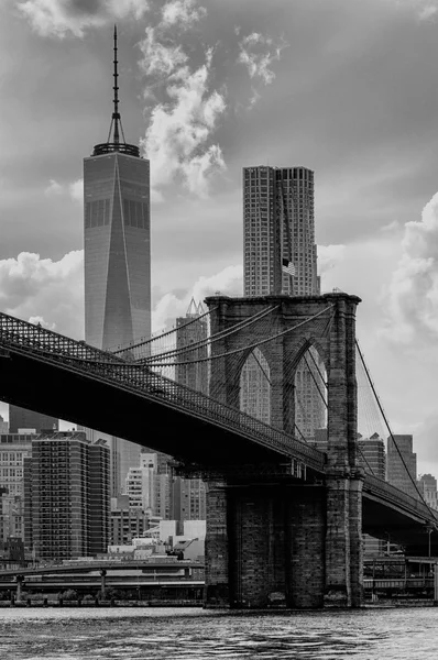 Puente de Brooklyn, Ciudad de Nueva York — Foto de Stock