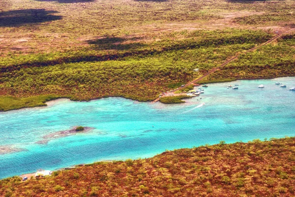 Laguna Las Ninfas Eine Salzwasserlagune Der Stadt Puerto Ayora Auf — Stockfoto