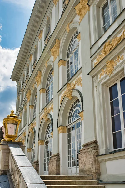 Schloss Nymphenburg Palazzo Barocco Monaco Baviera Palazzo Era Principale Residenza — Foto Stock