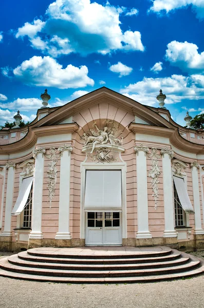 Amalienburg Elaborado Alojamento Caça Terreno Parque Palácio Nymphenburg Munique — Fotografia de Stock