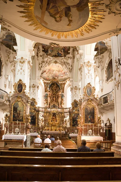 Andechs Germany August 2011 Famous Baroque Cloister Andechs Germany Gotic — Stock Photo, Image