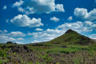 Paskalya Adası 'ndaki yanardağ - Rapa Nui