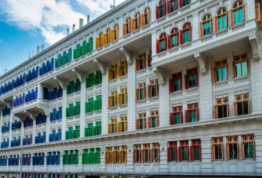 Çok Renkli veya Renkli Panjurlar, MICA Binası (Bilgi, İletişim ve Sanat Bakanlığı), Singapur