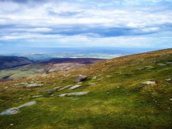 Dalby Mountain Moorland Naturreservat Isle Man — Stockfoto