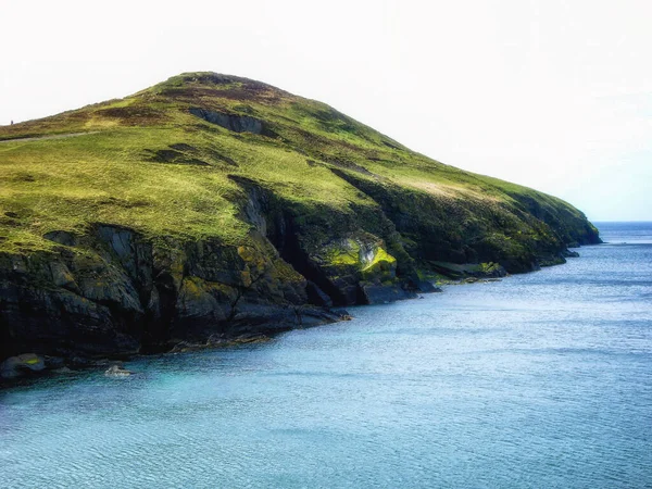 Вид Узбережжя Біля Кальфа Мен Острів Мен — стокове фото