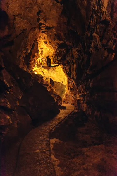 Grotte Mammuthhle Une Des Grandes Grottes Karstiques Monde Montagne Dachstein — Photo