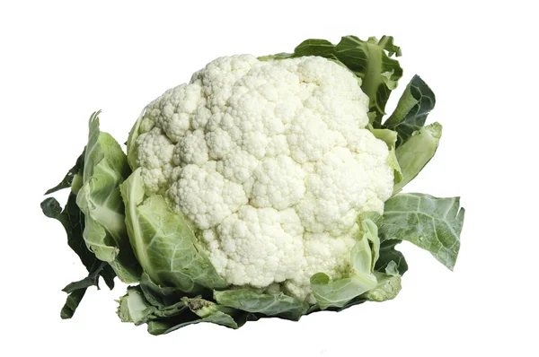 Cauliflower isolated on white background — Stock Photo, Image