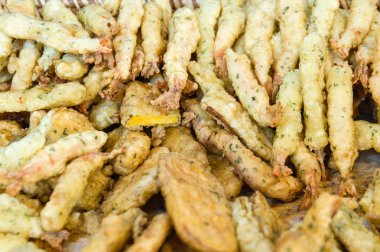 karides tempura sebzeler