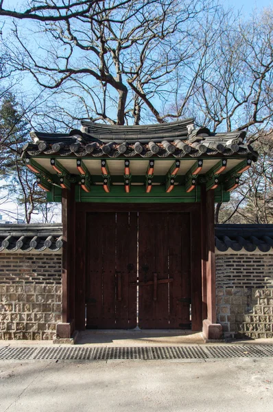 Changdeokgung αρχιτεκτονική λεπτομέρεια — Φωτογραφία Αρχείου