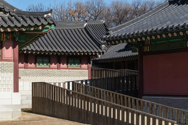 Changdeokgung palácový v Soulu, Jižní Korea. — Stock fotografie