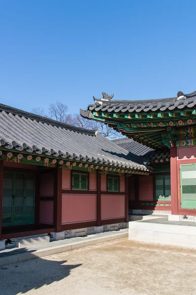 Changdeokgung pałacu w Seulu, Korea Południowa. — Zdjęcie stockowe