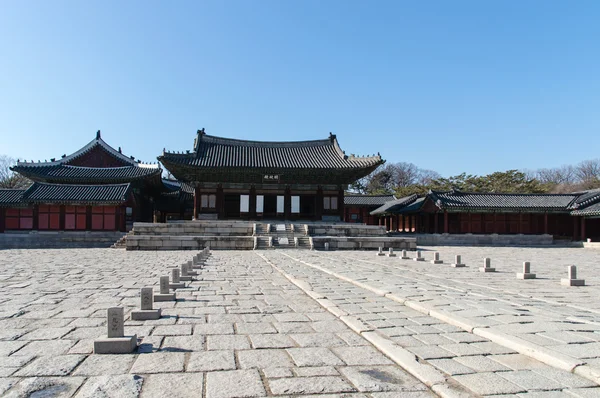 Architettura tradizionale a Changgyeonggung — Foto Stock