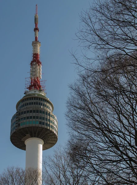 N Seul wieża — Zdjęcie stockowe