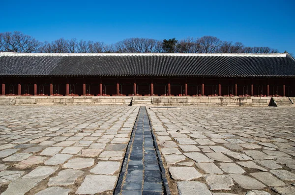 Il Santuario di Jongmyo è un santuario confuciano a Seoul, Corea del Sud — Foto Stock