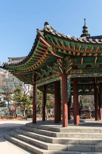 Techo del palacio Changdeokgung — Foto de Stock
