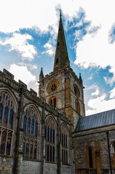 Shakespeares burial place Trinity Church — Stock Photo, Image