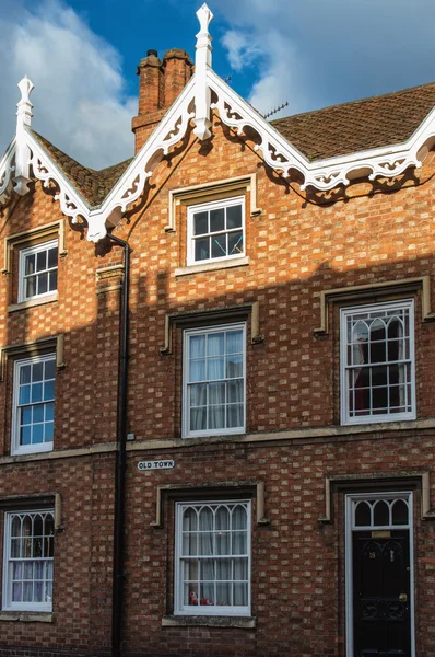 Старий фасаду будівлі в Стратфорд, Великобританія — стокове фото