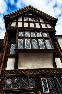 Stratford, İngiltere'de eski bina cephe