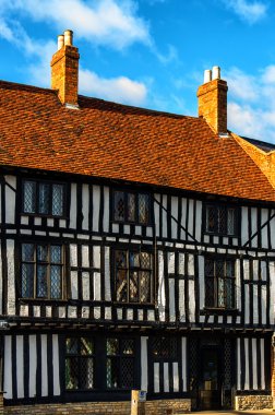 Stratford, İngiltere'de eski bina cephe