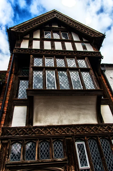 Old building facade in Stratford, UK — Stock Photo, Image