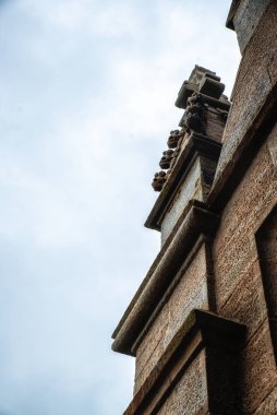 Details of Wallace monument in Stirling, UK