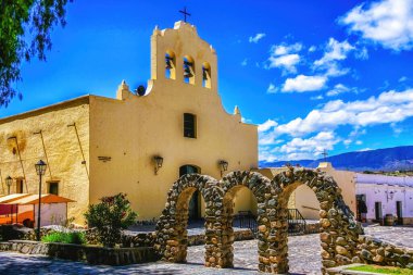 Calchaqui Vadisindeki Cachi Kilisesi Salta Eyaleti, Kuzey Arjantin, Güney Amerika