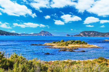 Lapataia Körfezi 'nden Beagle Kanalı' na, Ushuaia yakınlarındaki Terra del Fuego Ulusal Parkı, Patagonya, Arjantin, Güney Amerika