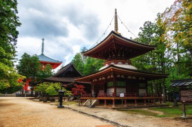 Koya 'daki Danjo Garan Tapınağı Kompleksi, Ito Bölgesi, Wakayama, Japonya