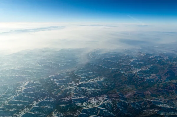 안개 히말라야 산맥 — 스톡 사진