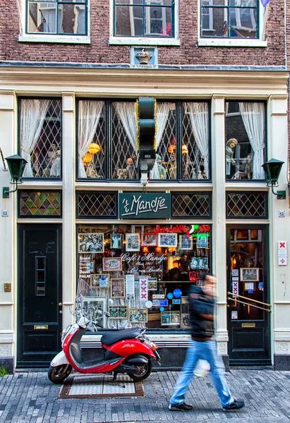 Cafe het Mandje, Amsterdam, The Netherlands — Stockfoto