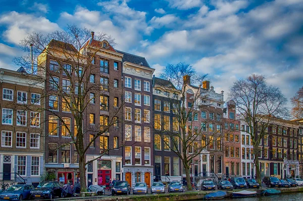 Panoráma města Amsterdam Nizozemsko — Stock fotografie