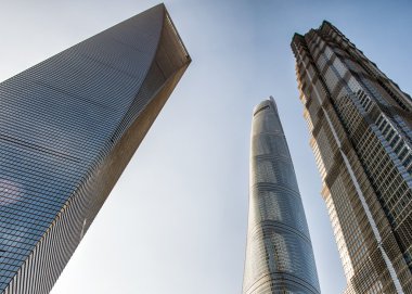 Modern gökdelenler Shanghai
