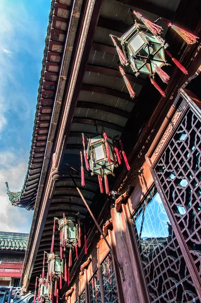 Lanternes Pavillon chinois — Photo