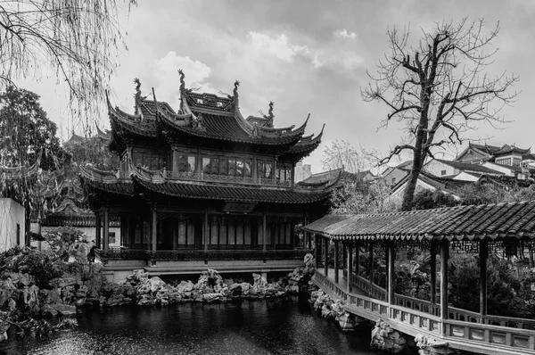 Paviljoen In Yu Yuan tuinen, Shanghai — Stockfoto