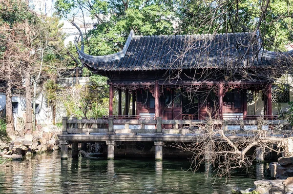 Περίπτερο στο Yu Yuan κήπους, Σαγκάη — Φωτογραφία Αρχείου