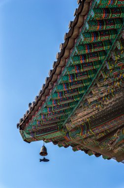 Dekoratif çatı, Güney Kore.