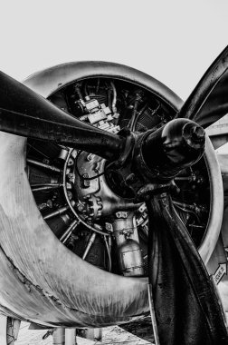 uçak Vintage pervane